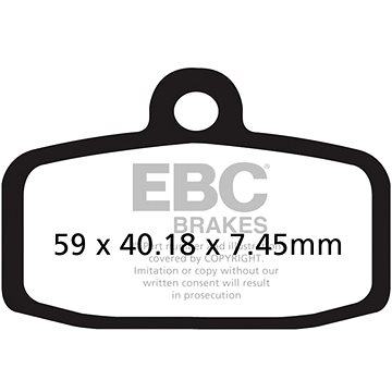 

EBC Brzdové destičky FA612TT