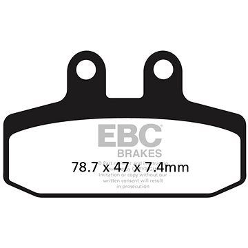 

EBC Brzdové destičky FA256