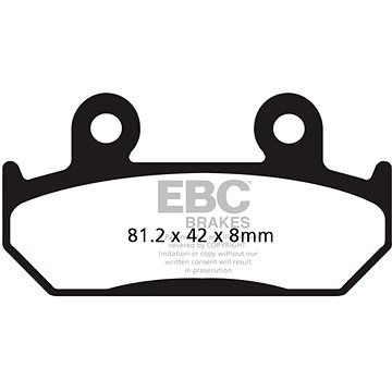 

EBC Brzdové destičky FA121