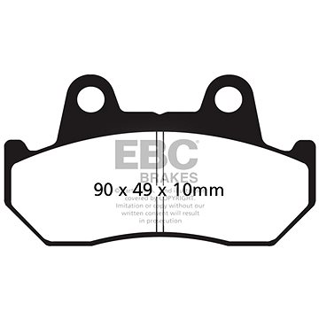 

EBC Brzdové destičky FA069