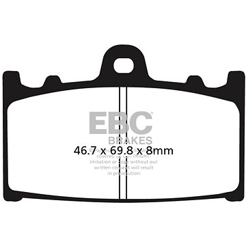 

EBC Brzdové destičky FA158