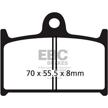 

EBC Brzdové destičky FA145