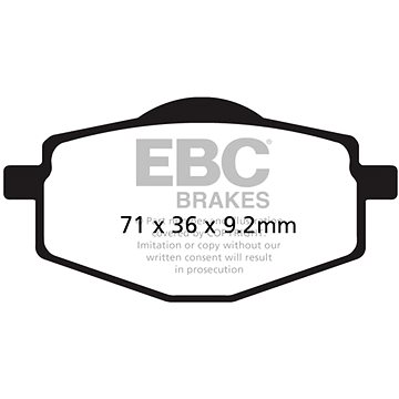 

EBC Brzdové destičky FA101