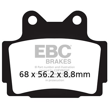 

EBC Brzdové destičky FA104