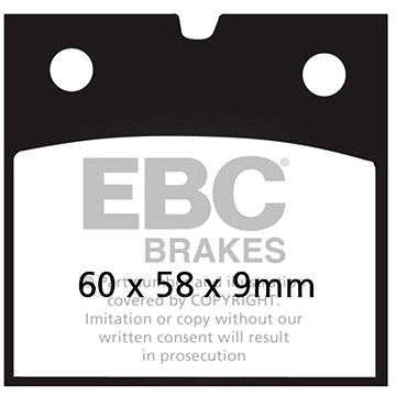 

EBC Brzdové destičky FA077