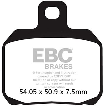 

EBC Brzdové destičky FA266V