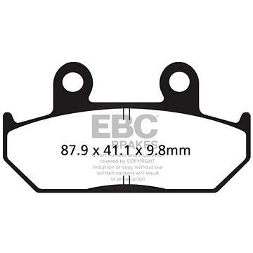 

EBC Brzdové destičky FA124/2V