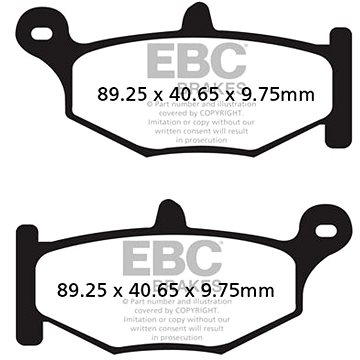 

EBC Brzdové destičky FA419V