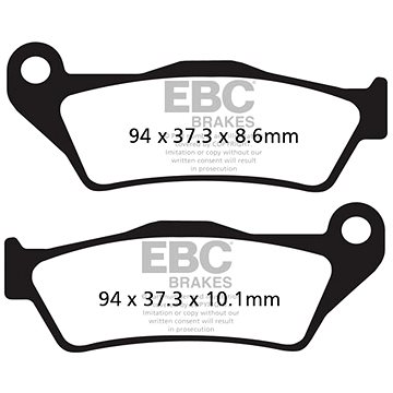 

EBC Brzdové destičky FA363V