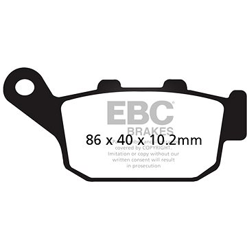 

EBC Brzdové destičky SFA140HH