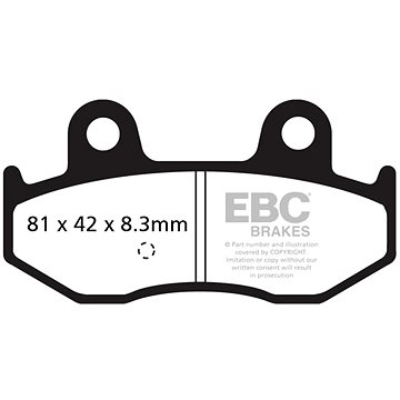 

EBC Brzdové destičky SFA411HH