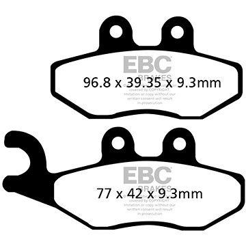 

EBC Brzdové destičky SFA353HH