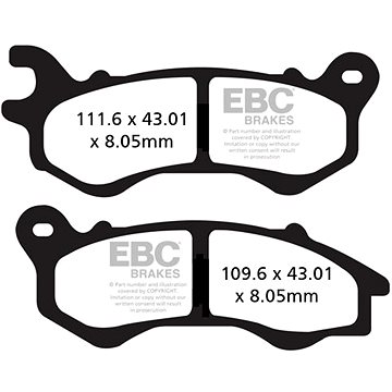 

EBC Brzdové destičky SFA603