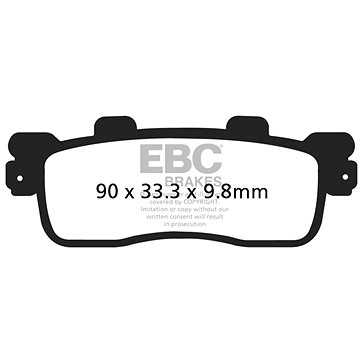 

EBC Brzdové destičky SFA498