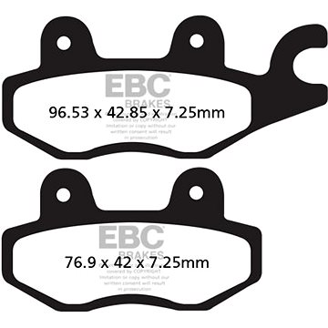 

EBC Brzdové destičky SFA635
