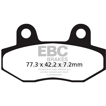 

EBC Brzdové destičky SFA086