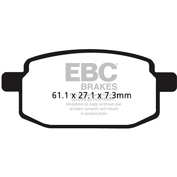 

EBC Brzdové destičky SFA169