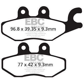 

EBC Brzdové destičky SFA418
