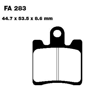 

EBC Brzdové destičky SFA283/4