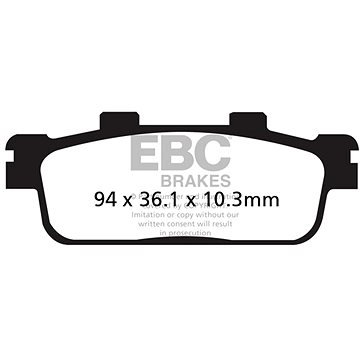 

EBC Brzdové destičky SFA427