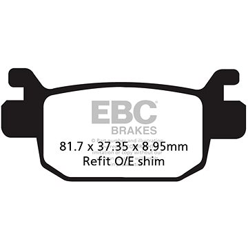 

EBC Brzdové destičky SFAC415