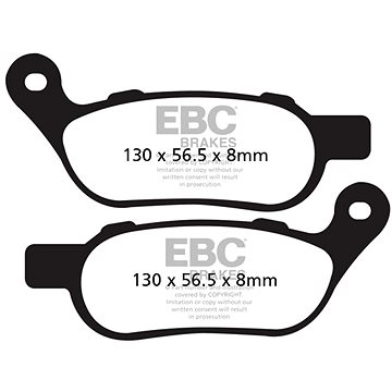 

EBC Brzdové destičky FA458HH
