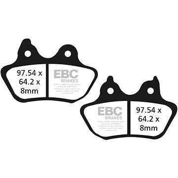 

EBC Brzdové destičky FA434HH