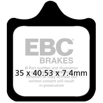

EBC Brzdové destičky FA322/4HH