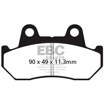 

EBC Brzdové destičky FA069/3HH