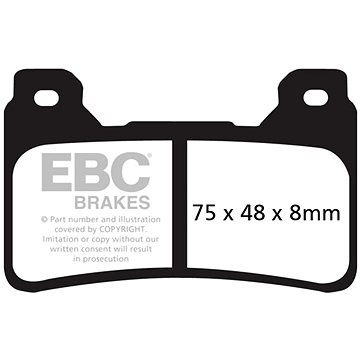 

EBC Brzdové destičky FA390HH