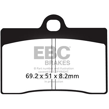 

EBC Brzdové destičky FA095HH