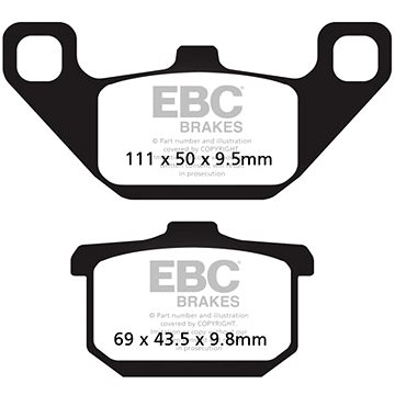 

EBC Brzdové destičky FA085HH