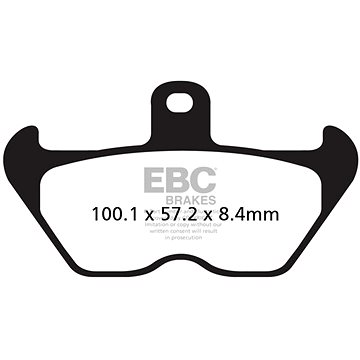 

EBC Brzdové destičky FA407HH
