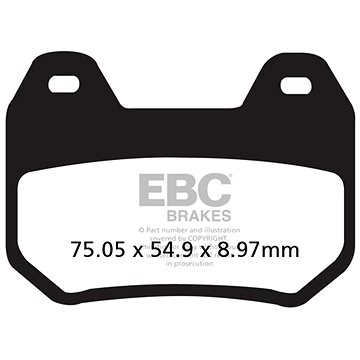 

EBC Brzdové destičky FA304HH