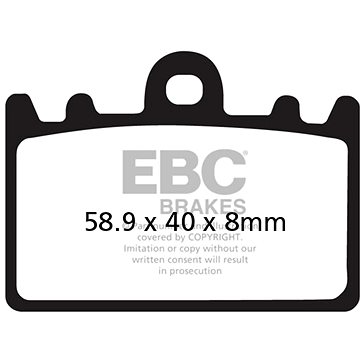 

EBC Brzdové destičky FA180HH
