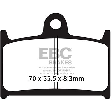 

EBC Brzdové destičky FA236HH