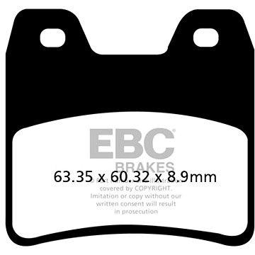 

EBC Brzdové destičky FA348HH