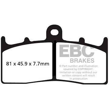 

EBC Brzdové destičky FA294HH