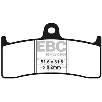 

EBC Brzdové destičky FA424HH