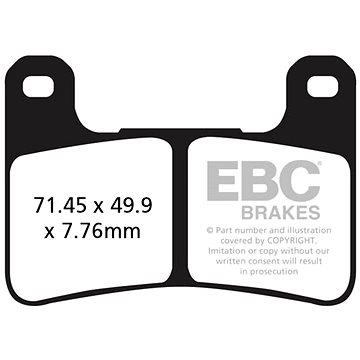 

EBC Brzdové destičky EPFA379HH