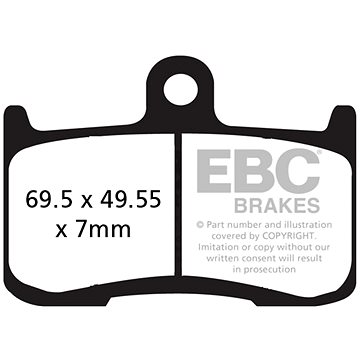 

EBC Brzdové destičky GPFAX347HH