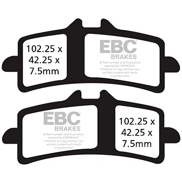 

EBC Brzdové destičky GPFAX447HH