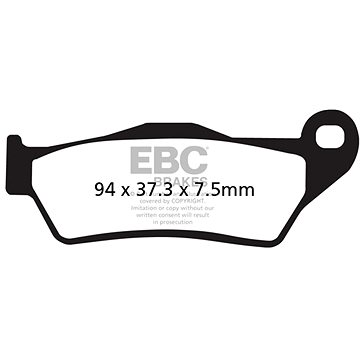 

EBC Brzdové destičky MXS181