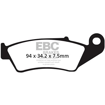 

EBC Brzdové destičky MXS185