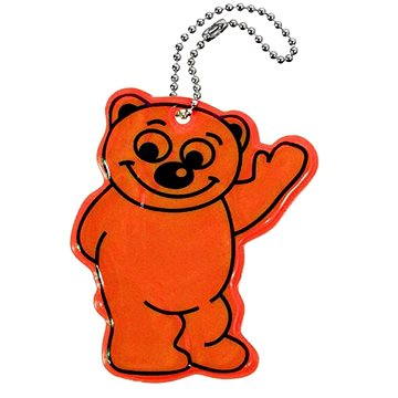 

Přívěšek reflexní BEAR - oranžový