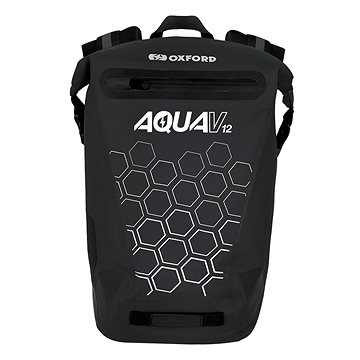 

OXFORD Vodotěsný batoh AQUA V12 (černá, objem 12 L)