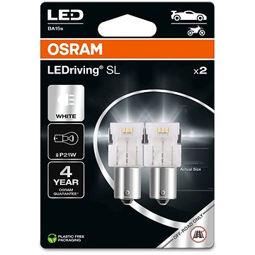 

OSRAM LEDriving SL P21W Studeně bílá 6000K 12V dva kusy v balení