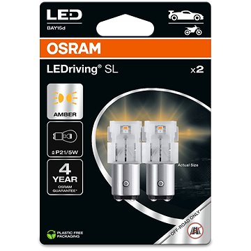 OSRAM LEDriving SL P21/5W Žlutá 12V dva kusy v balení