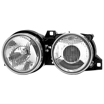 

ACI BMW 3 82-92 10/87- přední světlo komplet H1+H1 (±el.ovládané) L