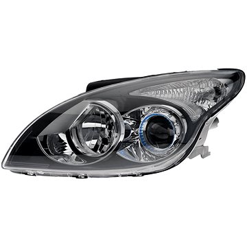 

ACI HYUNDAI i30 09-12 přední světlo H7+H1 (el.ovládané+motorek) černé (Česká verze) L